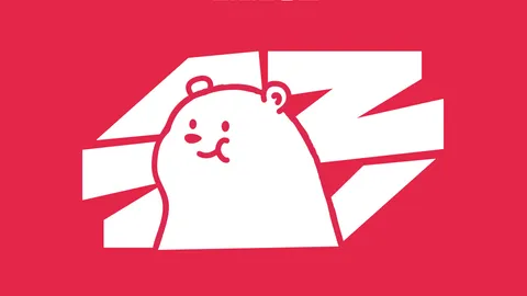 슬지제빵소 곰 캐릭터 로고